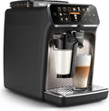 Series 5400 EP5447/90 Kaffeevollautomat Schwarz/Chrom - Latte Go Milchsystem, 12 Kaffeespezialitäten, Intuitives Display, 4 Benutzerprofile